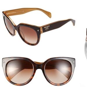 Prada 54mm Cat Eye Sunglasses